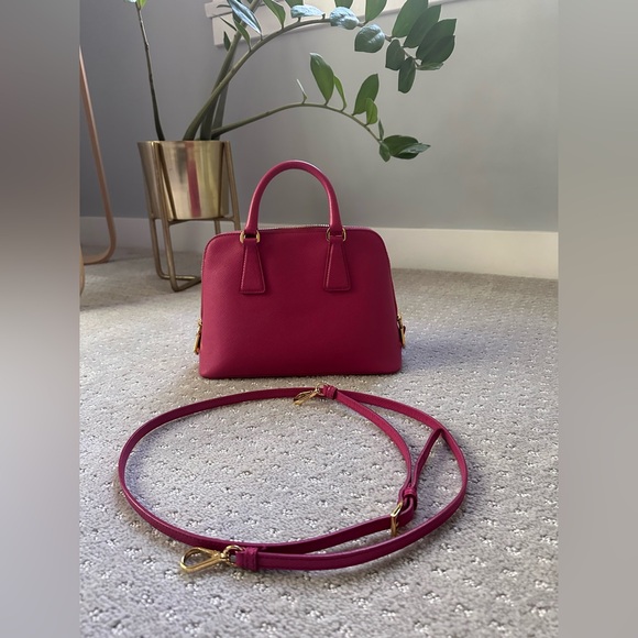 PRADA Promenade Bag Saffiano Leather Small - Picture 9 of 10